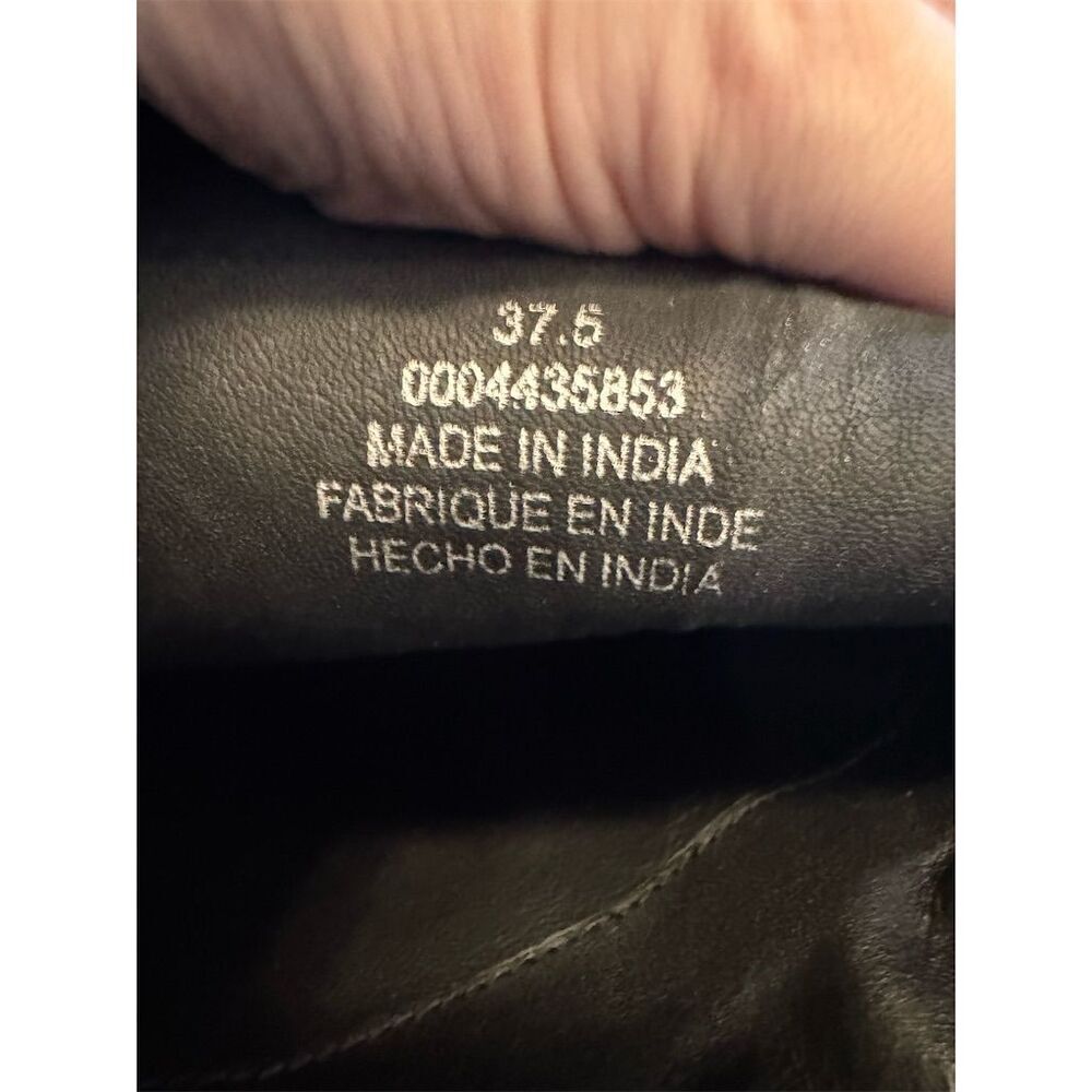 Free People Women's Black Leather Equestrian Riding Boots Size 37.5/US 6.5 - Picture 8 of 8